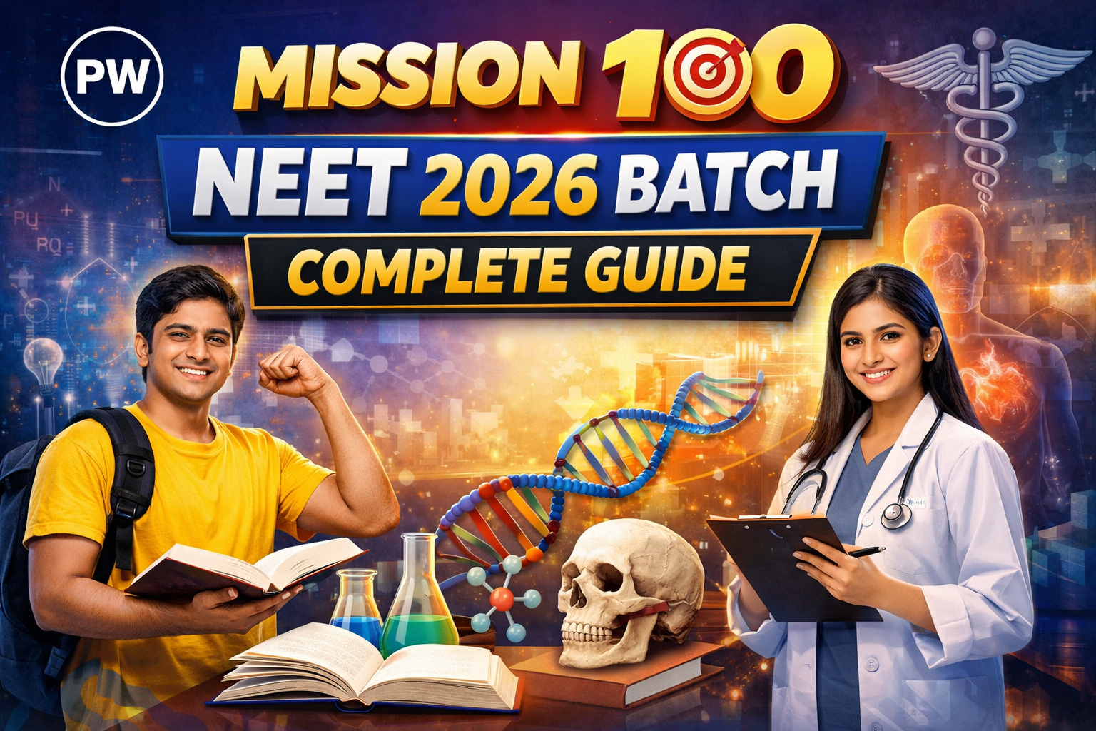 PW Mission 100 NEET 2026 Batch: Complete Guide